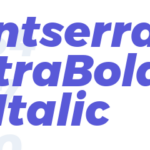 montserrat-extrabold-italic-font