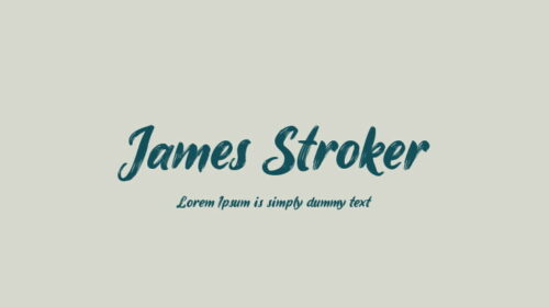 james-stroker-font-download-free